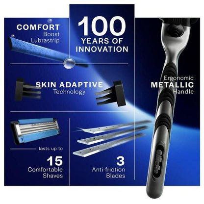 Gillette Mach3 Cartridge 4 pcs