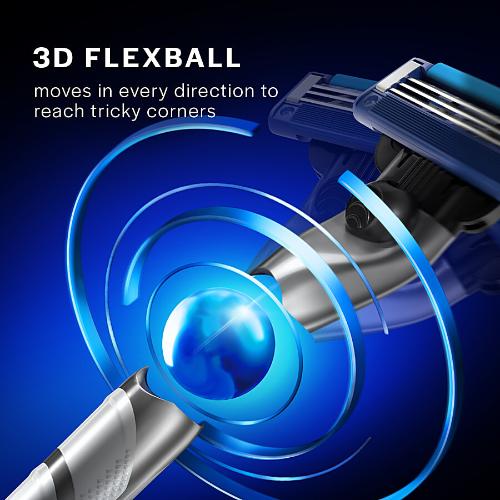 Gillette Mach3 Turbo Cartridge 4 pcs