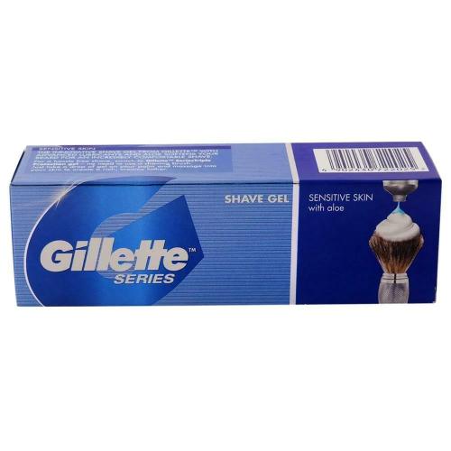 Gillette Sensitive Shaving Gel Tube 60 g