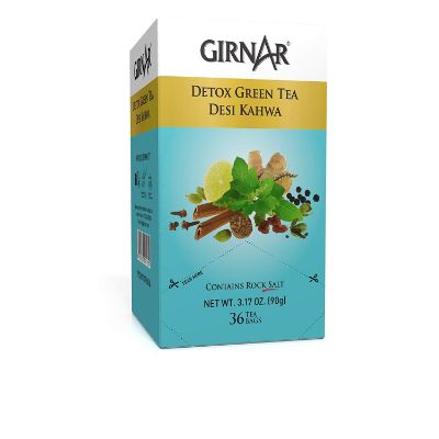 Girnar Detox Green Tea Desi Khawa 36 Pcs