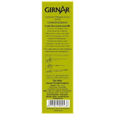 Girnar Instant Premix Lemongrass Chai 140 Gm