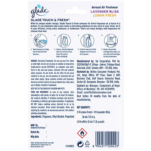 Glade Toilet Freshner Value Pack pack of 3