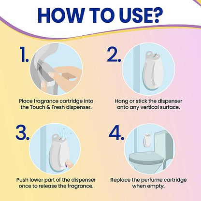 Glade Toilet Freshner Value Pack pack of 3