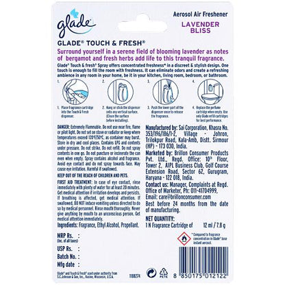 Glade Touch & Feel Machine Lavender 12 ml