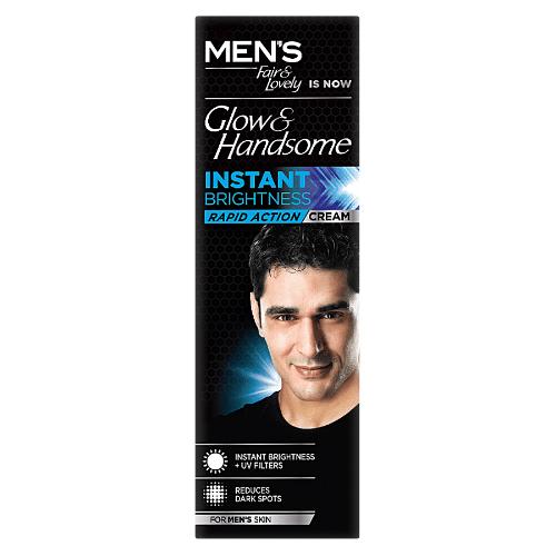 Glow & Handsome Instant Brightness Cream 2X Sun Protection 50 g
