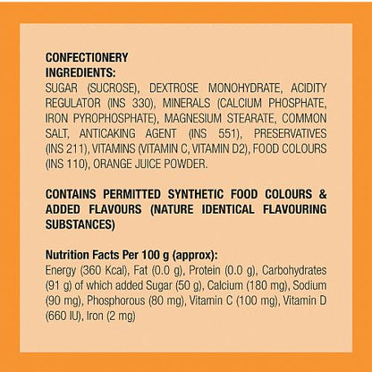 Glucovita Bolts Orange 18 gm