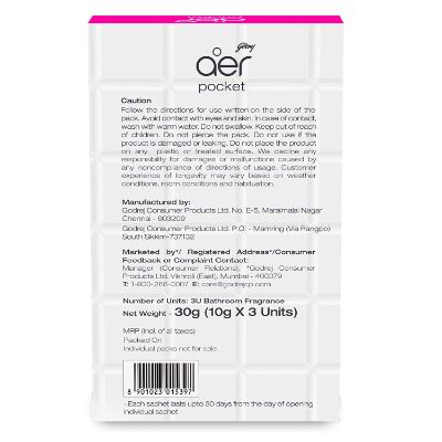 Godrej Aer Pocket Assorted Pack 30 Gm