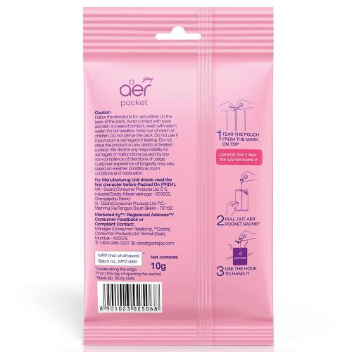 Godrej Aer Power Pocket Berry Rush 10 Gm