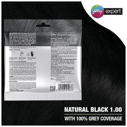 Godrej Expert Rich Creme Natural Black Hair Colour 20 Gm