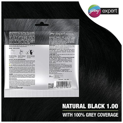 Godrej Expert Rich Creme Natural Black Hair Colour 20 Gm