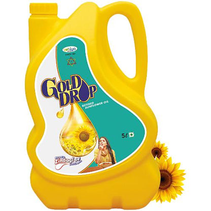 Gold Drop Sunflower Oil 5Ltr