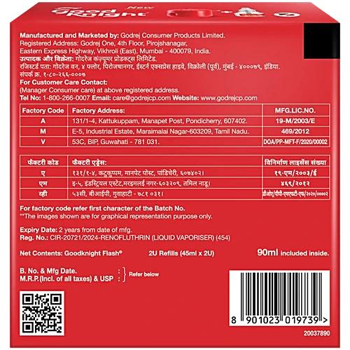 Good Knight Flash Refill 2 x 36 ml