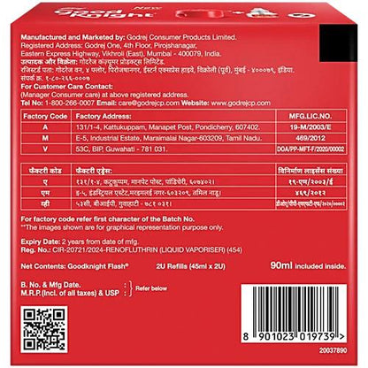 Good Knight Flash Refill 2 X 36 Ml