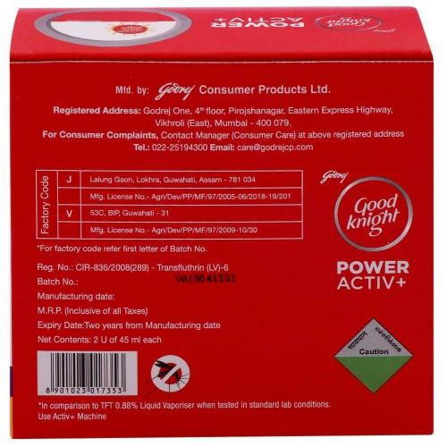 Good Knight Lavender Active Refill 45 ml pack of 2