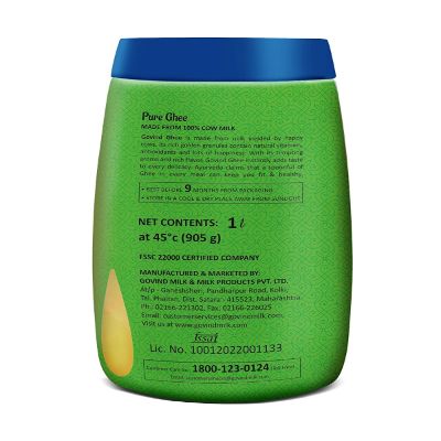Govind Cow Ghee Jar 1 ltr