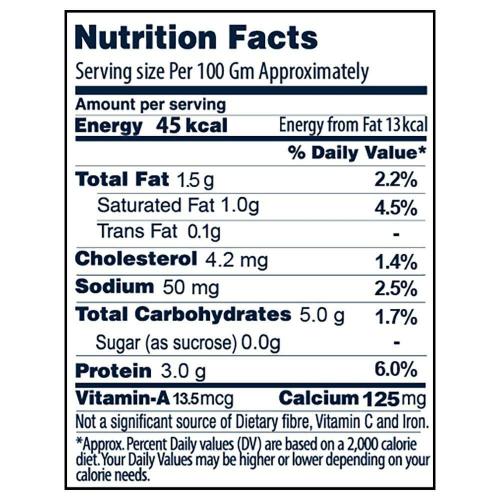 Gowardhan Double Toned Milk Pouch 1 Ltr