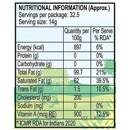 Grb Cow Ghee Jar 500ml