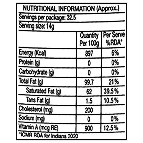 Grb Cow Ghee Standee Pouch 500ml