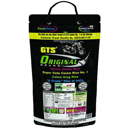 Gts Bullet Kolam Raw Rice 10 kg