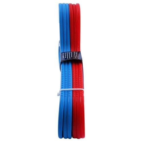 Happy to Hang Denimation Plastic Hanger pack of 6