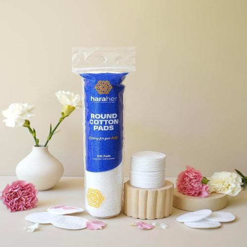 Hara Her Round Cotton Pads pack of 100