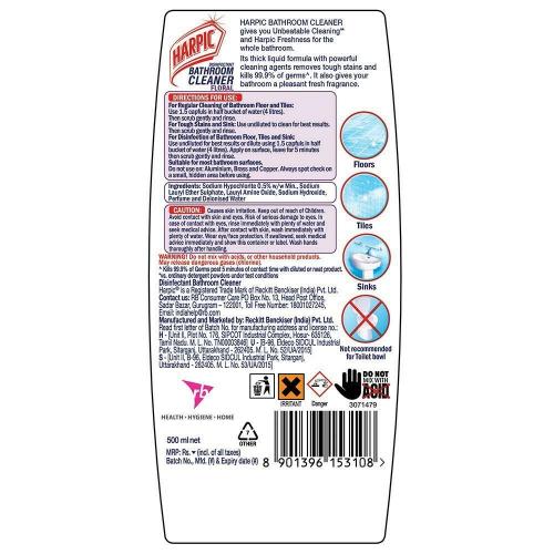 Harpic Bathroom Cleaner Floral 500 ml