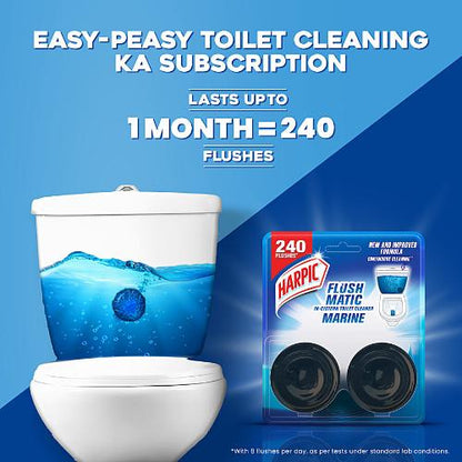 Harpic Flushmatic Aqua Twin 100 gm