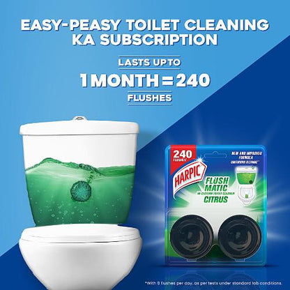 Harpic Flushmatic Pine Twin 100 Gm