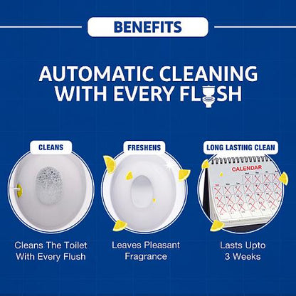 Harpic Hygienic Toilet Rim Block Citrus 26 gm