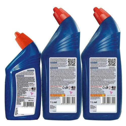 Harpic Original Toilet Cleaner Combi 2x1ltr + 500ml
