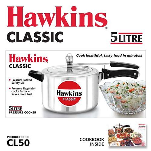 Hawkins Pressure Cooker 5 Ltr 1 pc