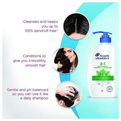 Head & Shoulder 2In1 Cool Menthol Shampoo 675ml