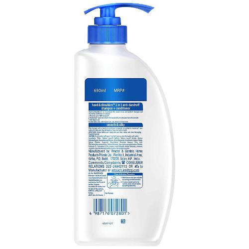 Head & Shoulder 2In1 Smooth N Silky Shampoo 675ml