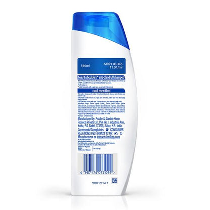 Head & Shoulder Cool Menthol Shampoo 375 ml