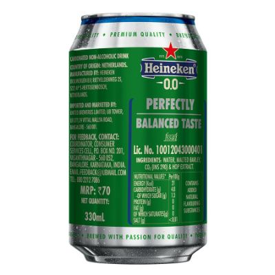 Heineken Zero Nab Zero Dot 330Ml