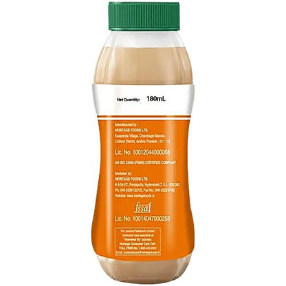 Heritage Badam Falvoured Milk Bottle 180 ml