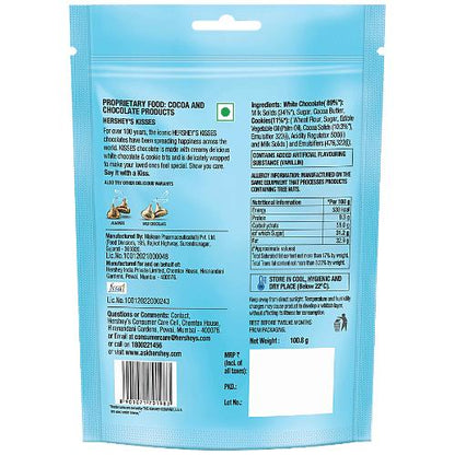 Hersheys Kisses Cookies N Cream 100 g