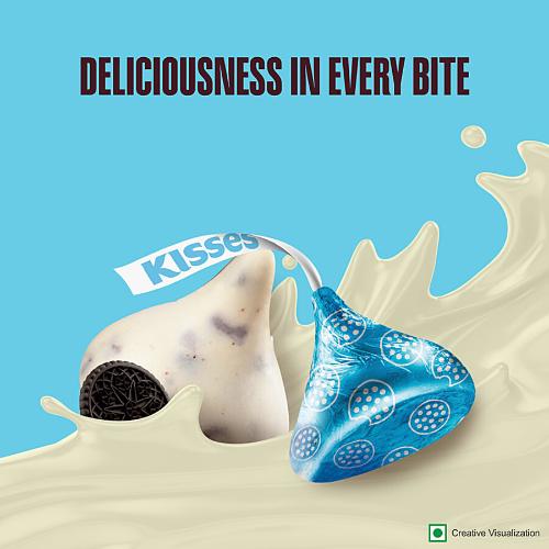 Hersheys Kisses Cookies N Cream 100 g
