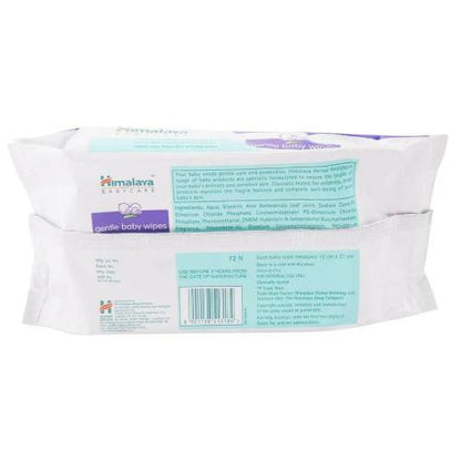Himalaya Gentle Baby Wipes 72 pcs