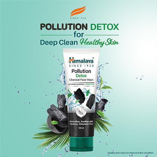 Himalaya Polution Charcoal Face Wash 100 ml