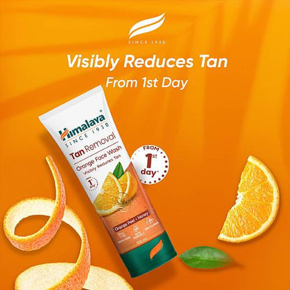 Himalaya Tan Removal Orange Face Wash 100 gm