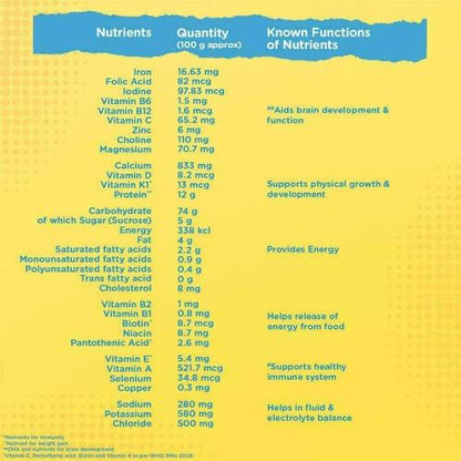 Horlicks Junior Vanilla Pouch 500 Gm