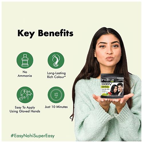 Indica Natural Black Hair Colour 25 Ml