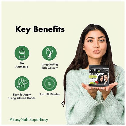 Indica Natural Black Hair Colour 25 ml