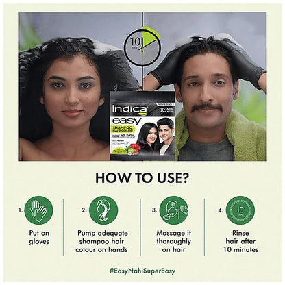 Indica Natural Black Hair Colour 25 Ml