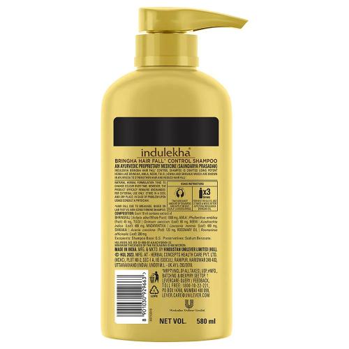 Indulekha Bringha Hair Cleanser Xl Bottle 580 ml
