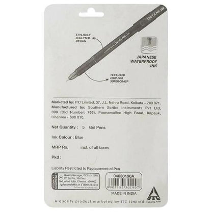 Itc Octane Gel Pen pack of 5