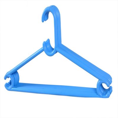 Happy to Hang Denimation Plastic Hanger pack of 6