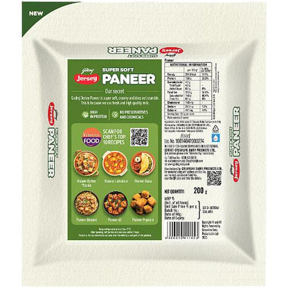 Jersey Fresh Paneer 200 gm