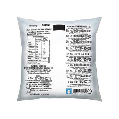 Jersey Spicy Buttermilk Pouch 500 ml